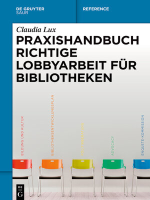 cover image of Praxishandbuch Richtige Lobbyarbeit für Bibliotheken